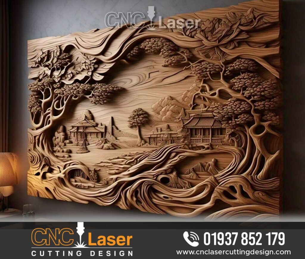 3D CNC Carving Model STL