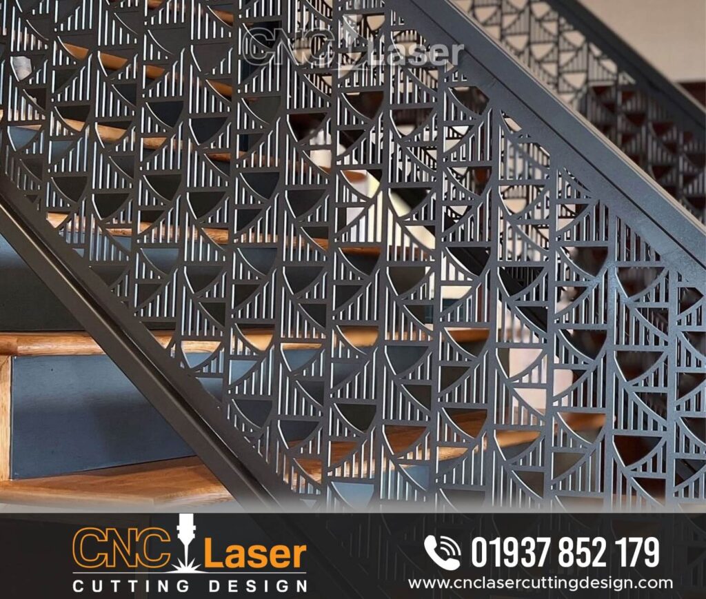 Custom 3D Stair Railing Design