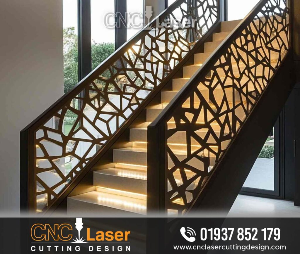 3D Decorative Stair Railing