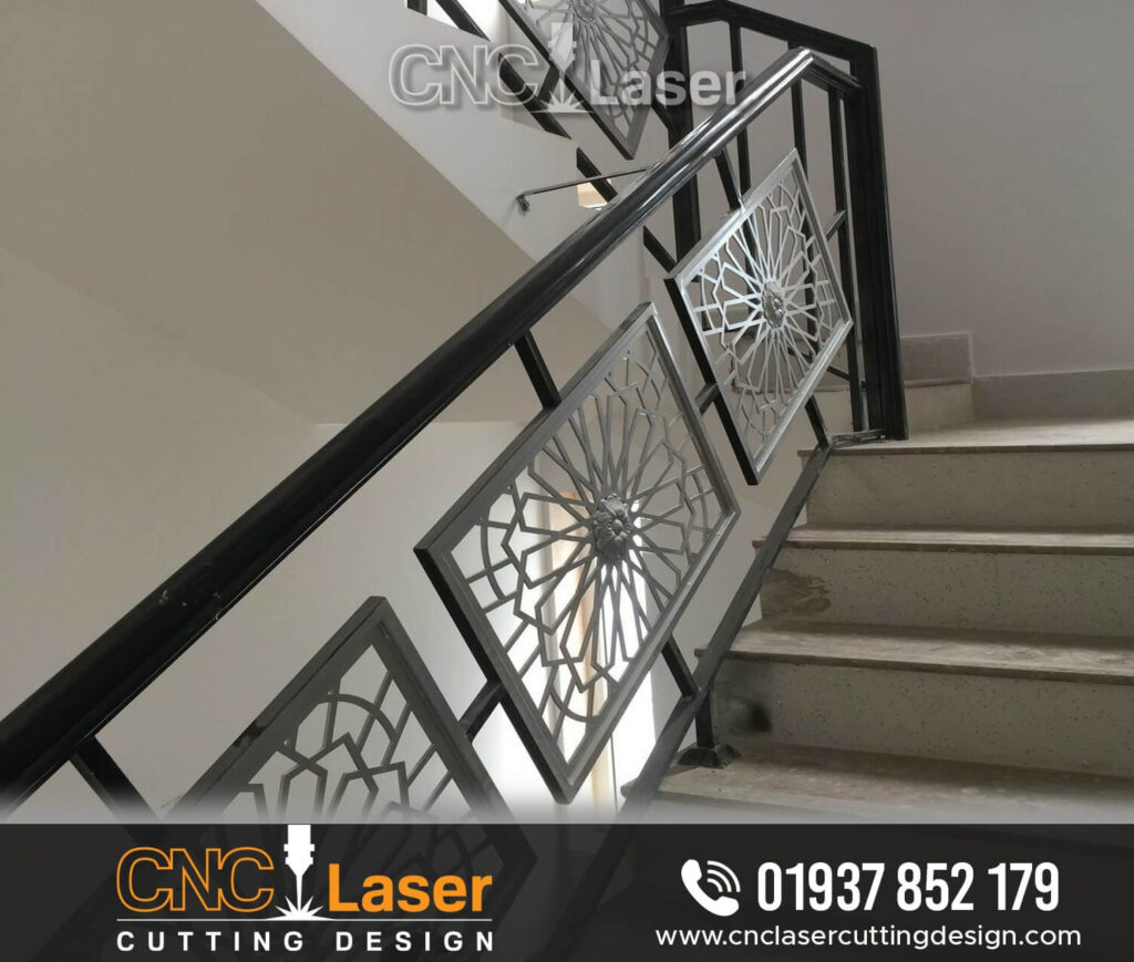 Decorative Stair Railing Design