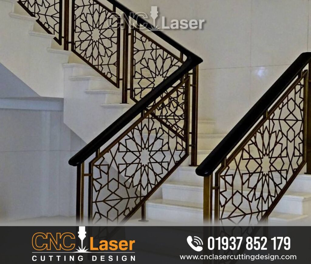 CNC Stair Railing Design