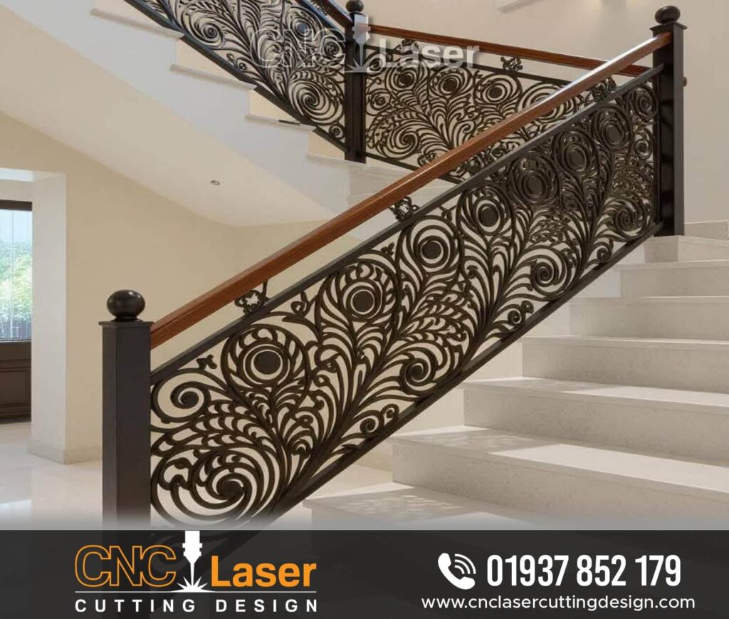 CNC Staircase Railing Design