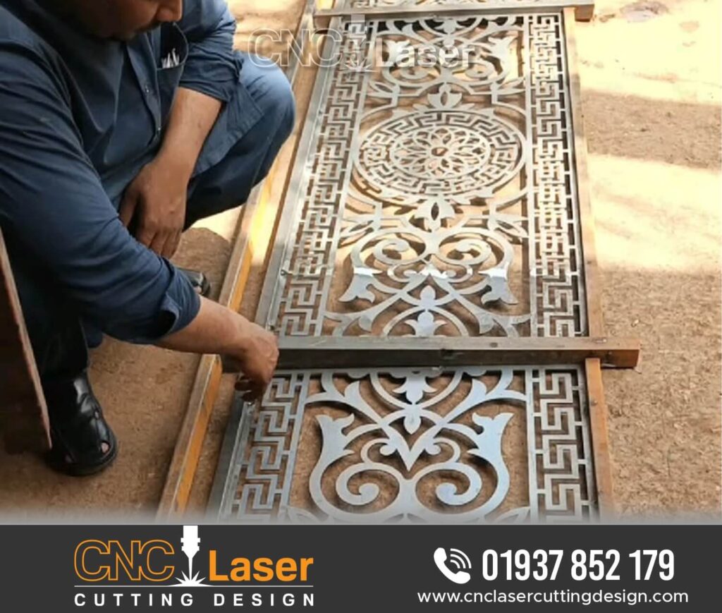 Laser Cut Stair Railing