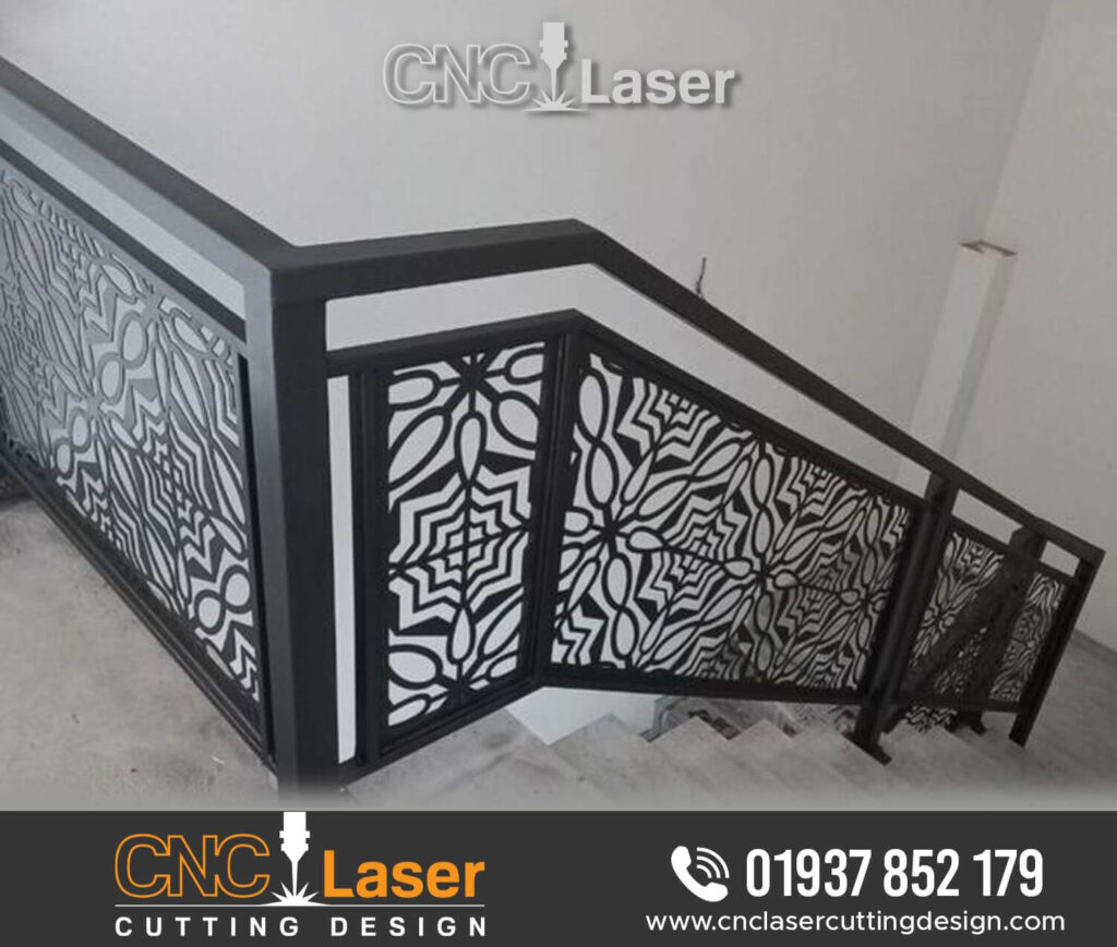 Modern Decorative Stair Railing