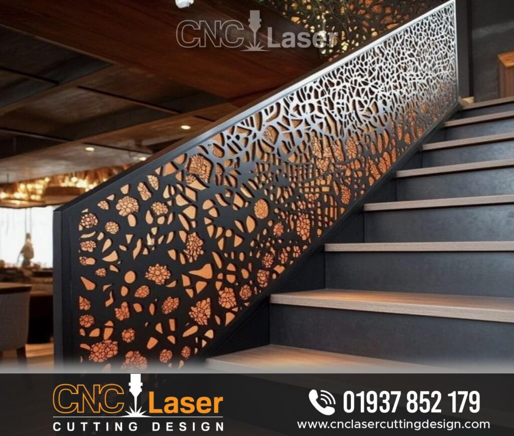 Outdoor Decorative Stair Railing