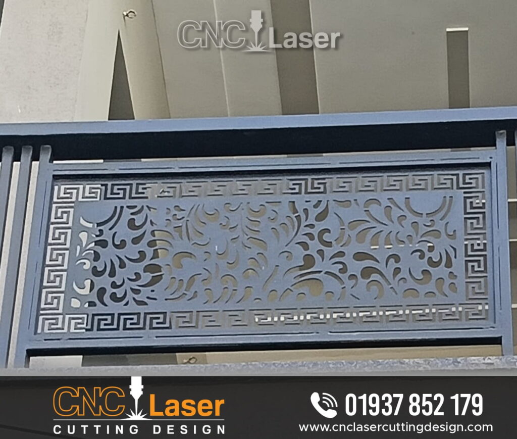 Balcony Gates CNC Design