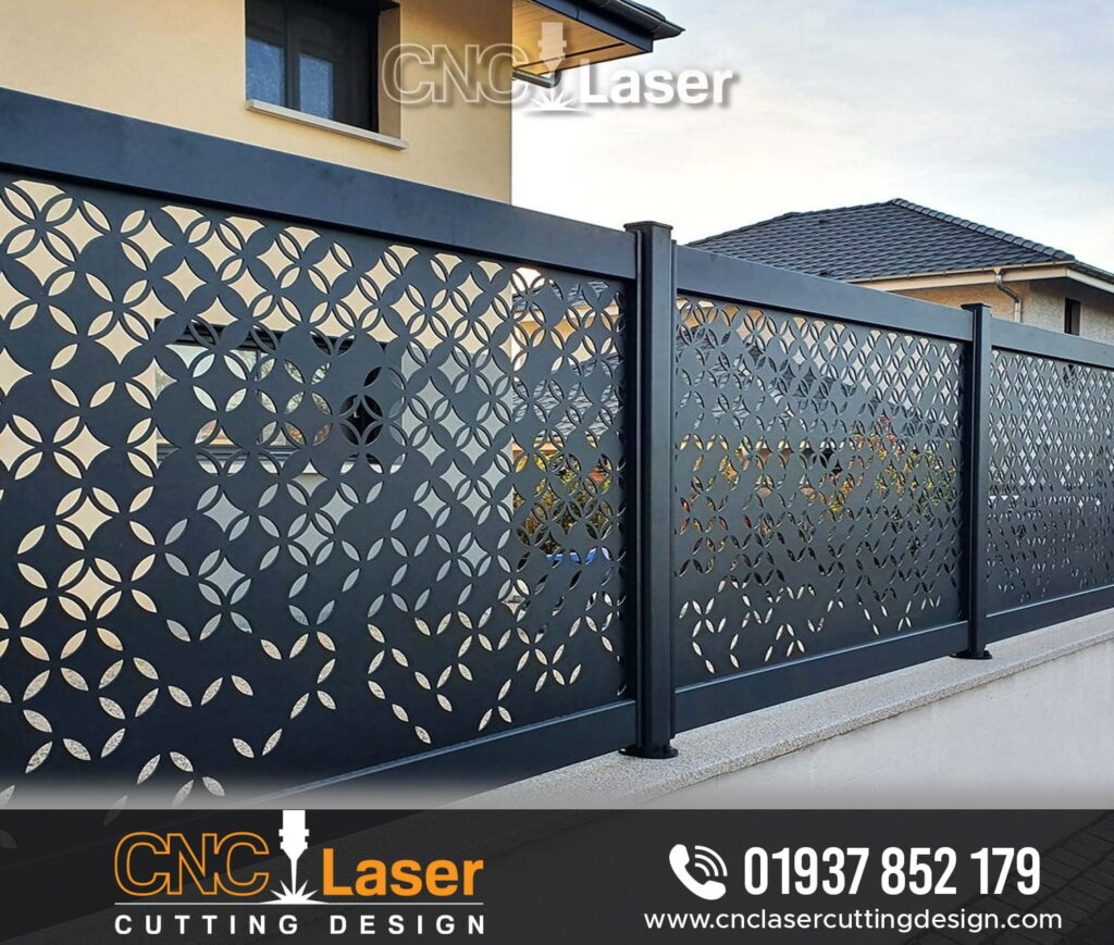 CNC Metal Balcony Gate