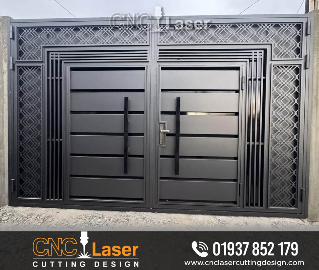 CNC Laser Cutting Gate Design