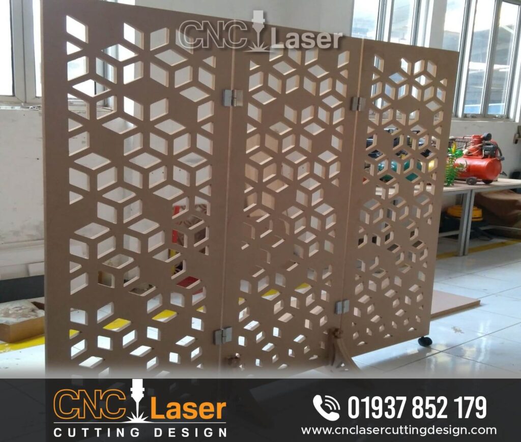 Wooden CNC Partition Design