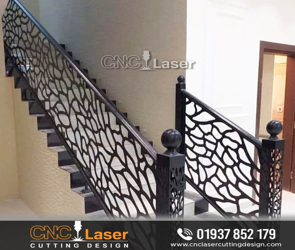CNC Stair Railing Design