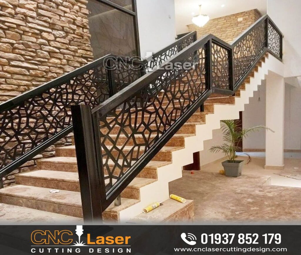 MDF Stair Railing Design