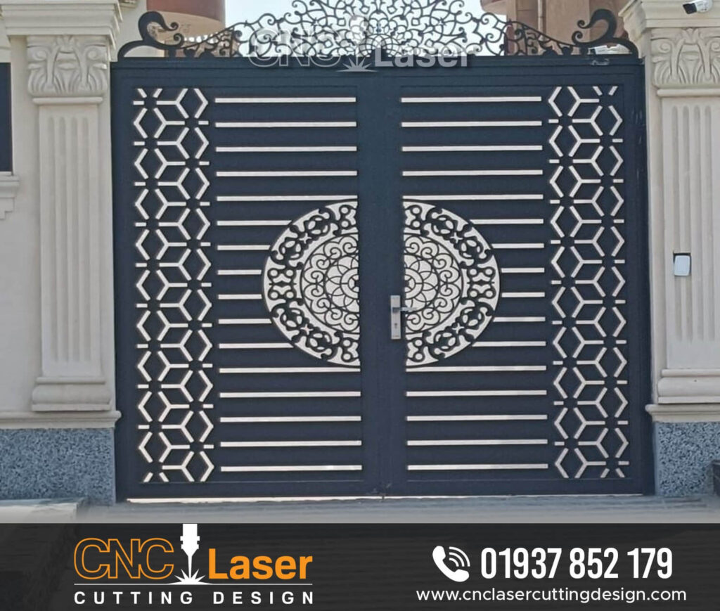Metal CNC Gate Design