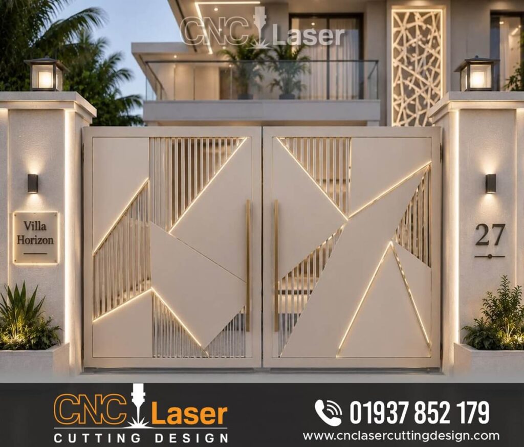CNC Laser Cutting Gate Design