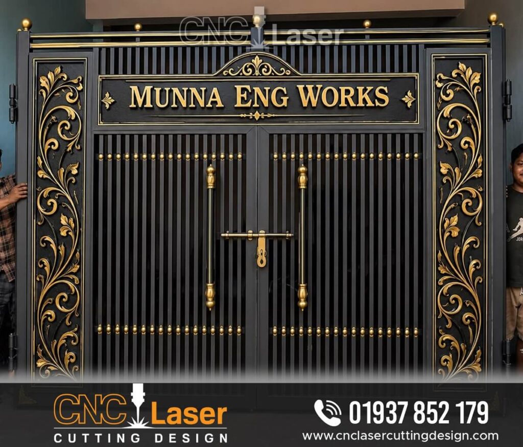 CNC Steel Gate Design