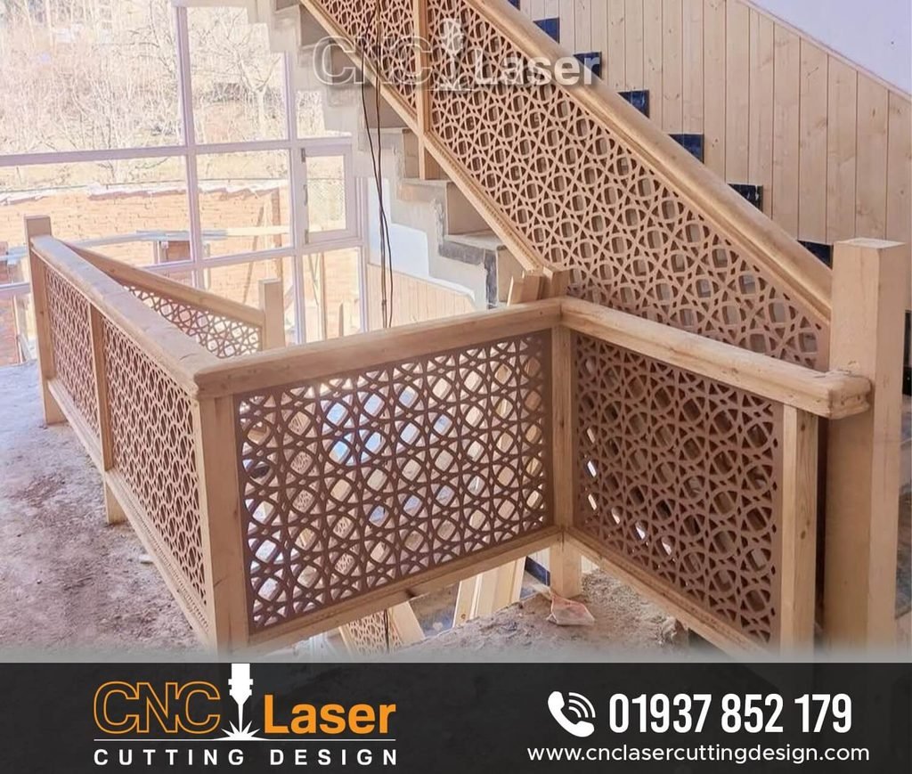 Islamic CNC Stair Design