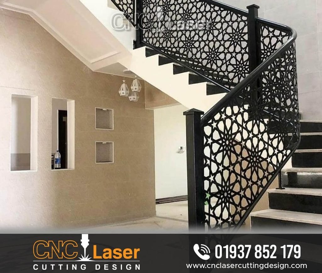 Islamic CNC Stair Design