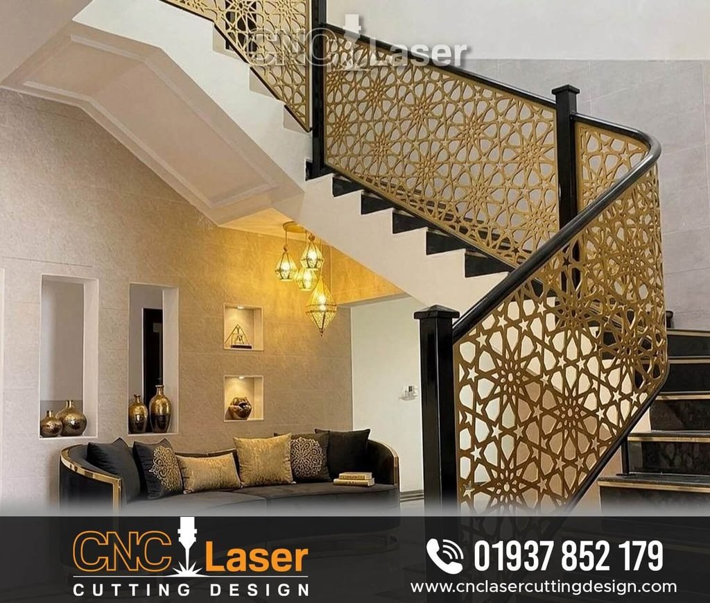 Islamic CNC Stair Design