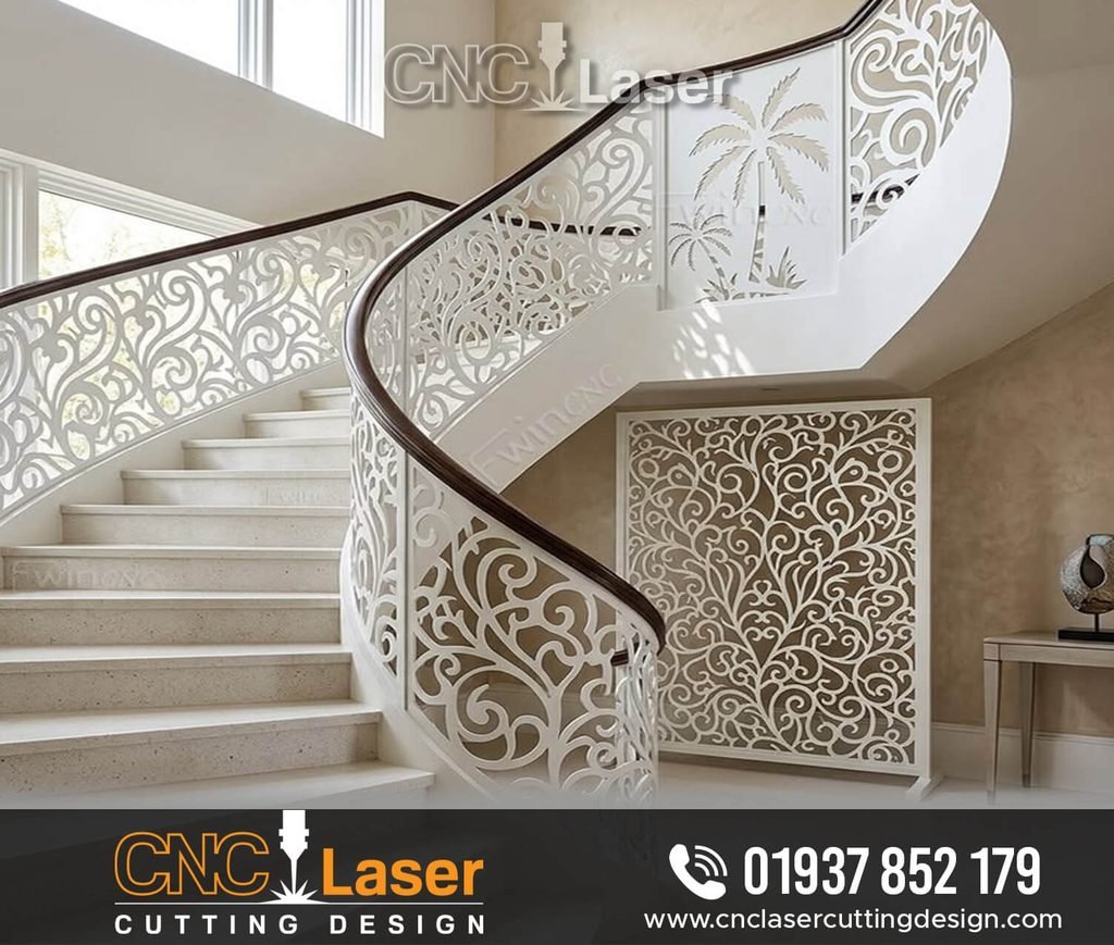 Islamic CNC Stair Design