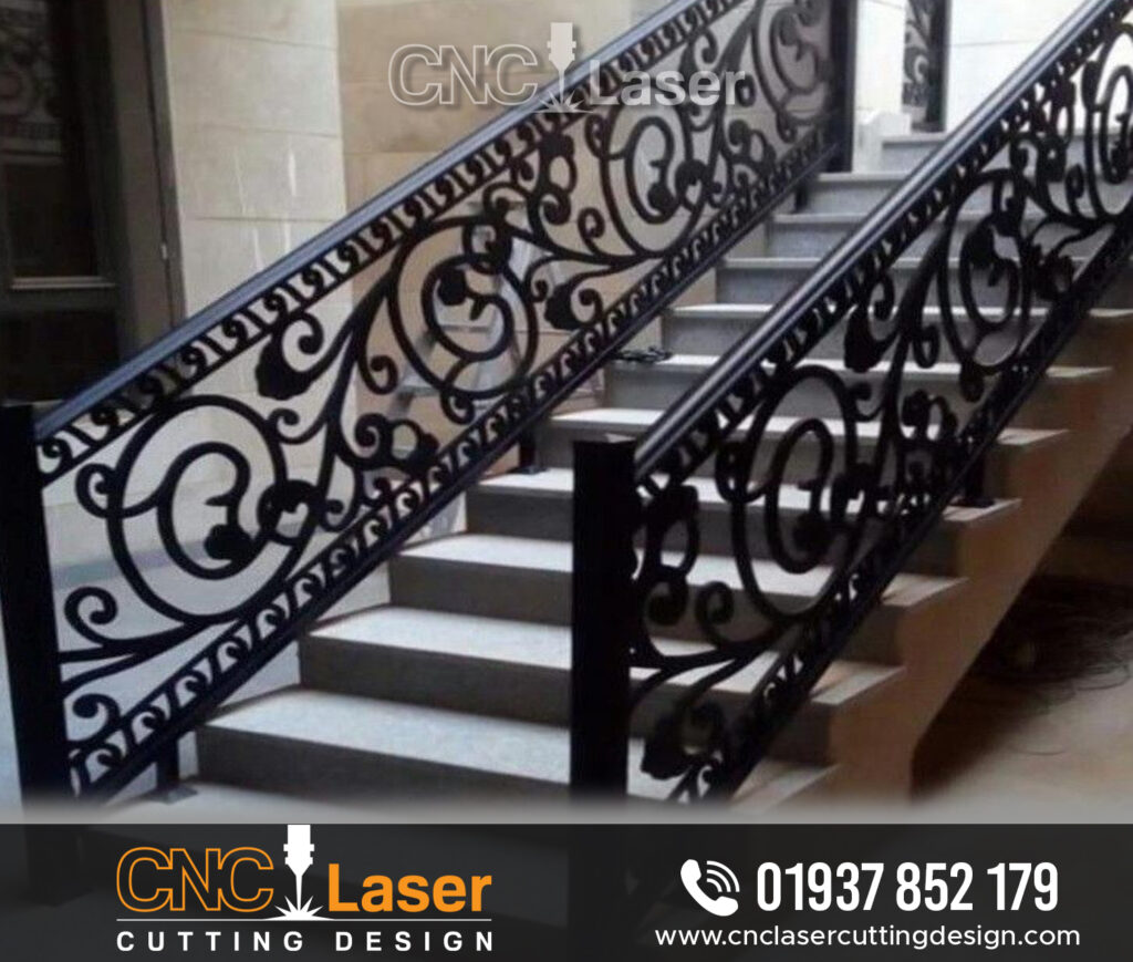 Simple Laser Cut Stair Panel Design