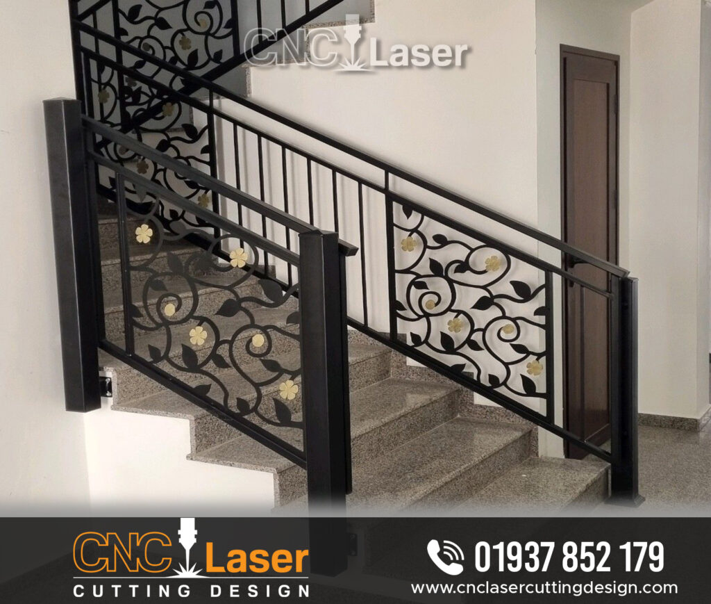 Stairs Laser Cut Design Panel