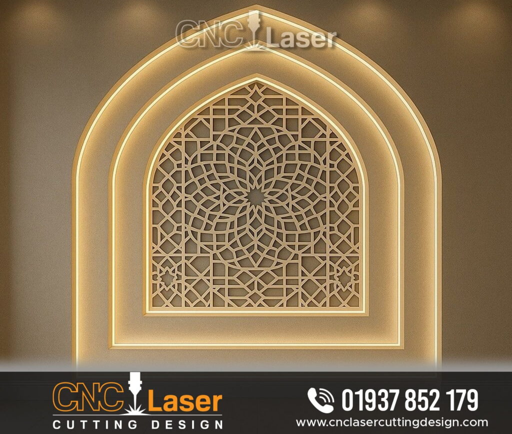 Mosque Partition CNC Design