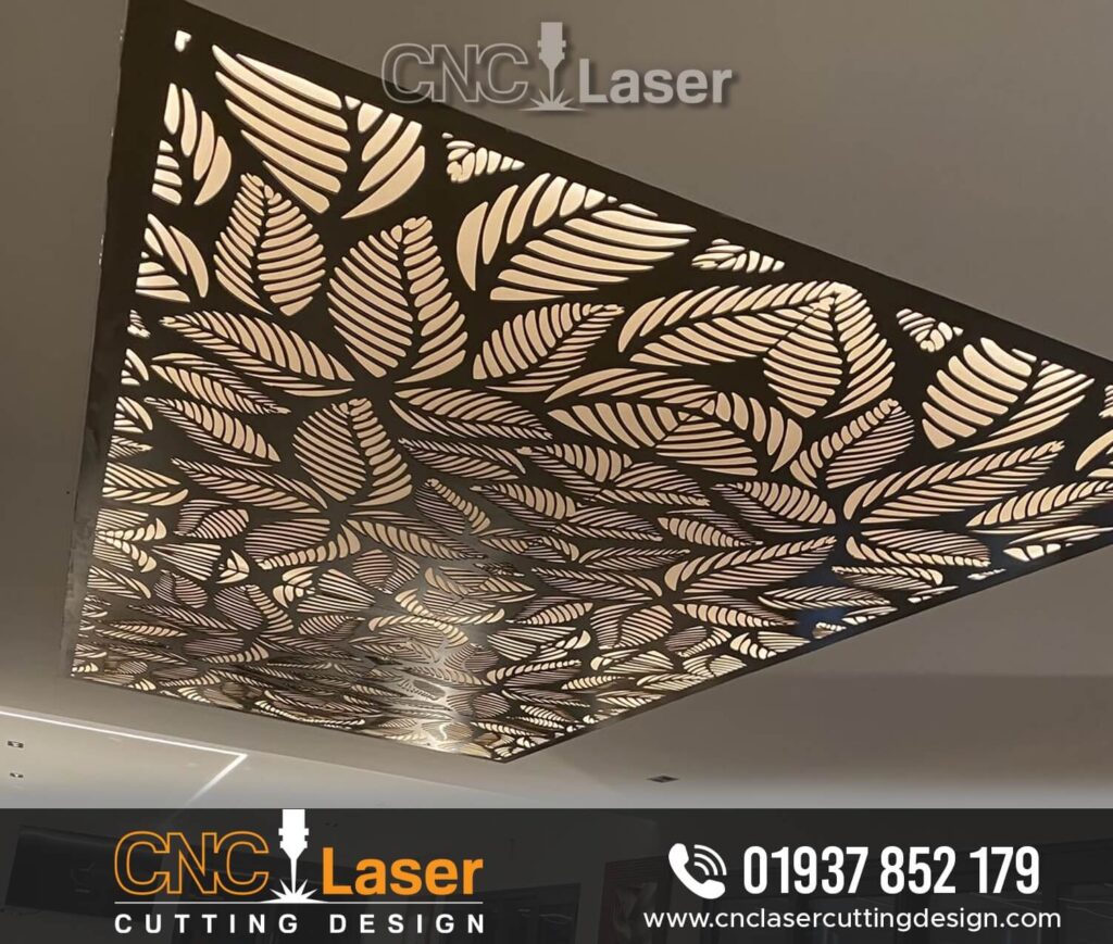Laser Cut Restaurant Partition