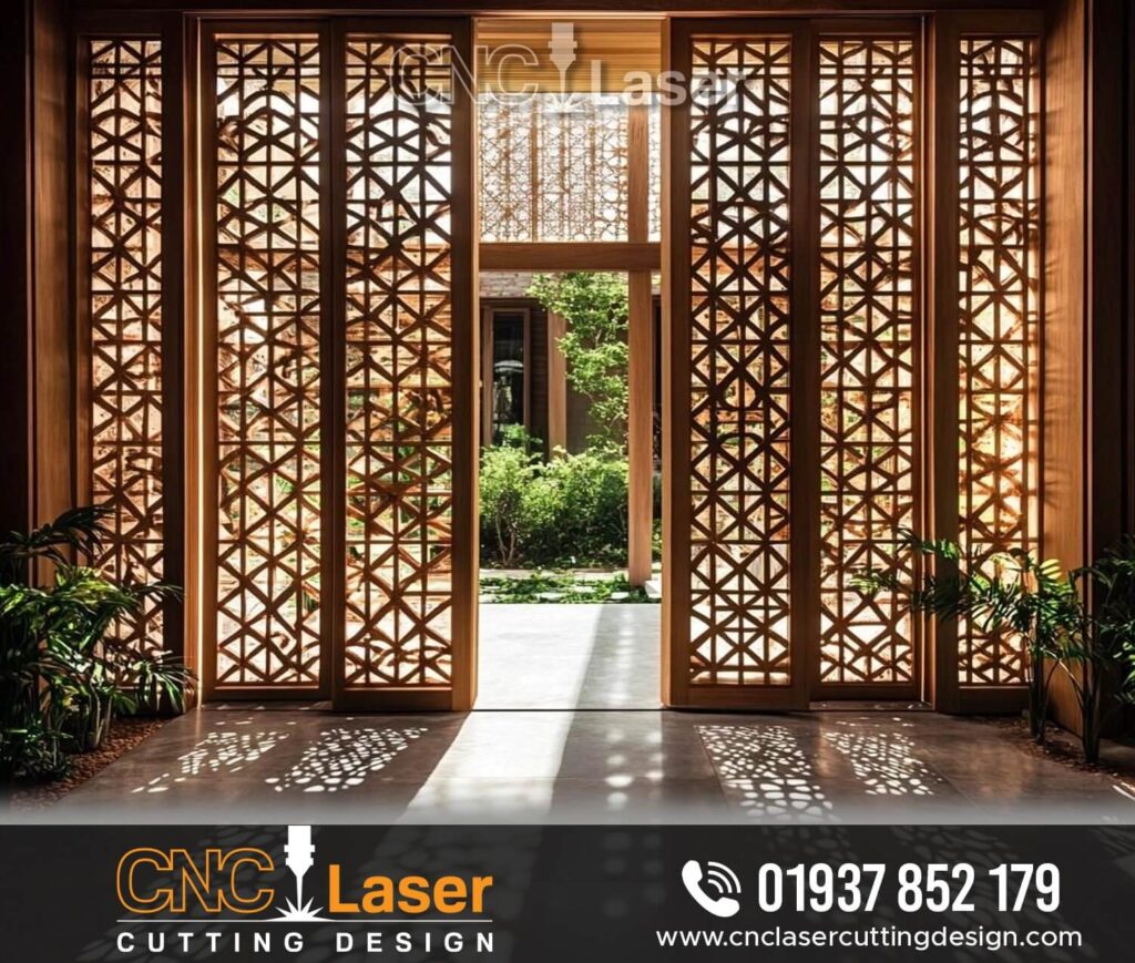 Restaurant Partition CNC Laser Cutting Design