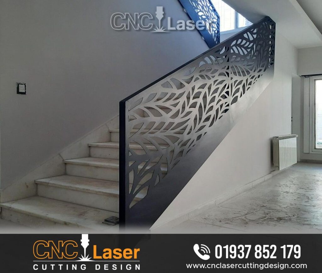 CNC Staircase Railing Design