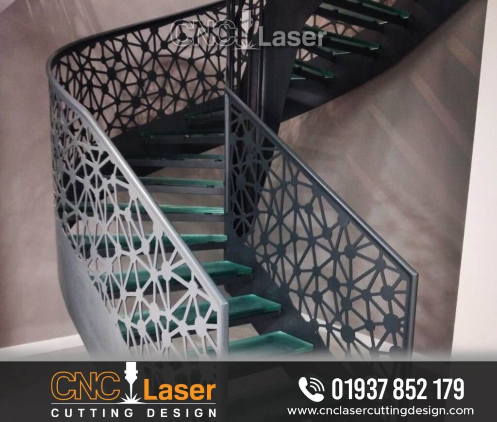 CNC Stair Railing Cutting
