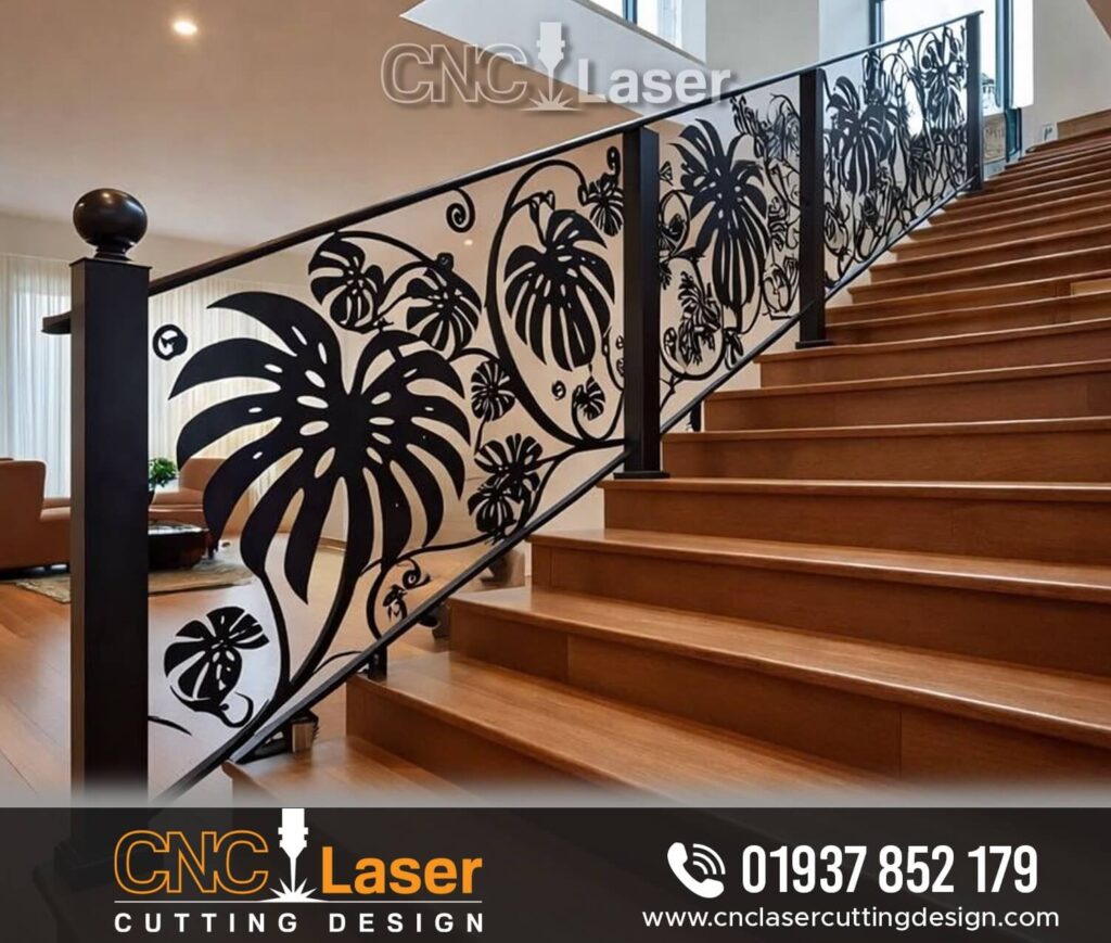 Decorative CNC Stair Design