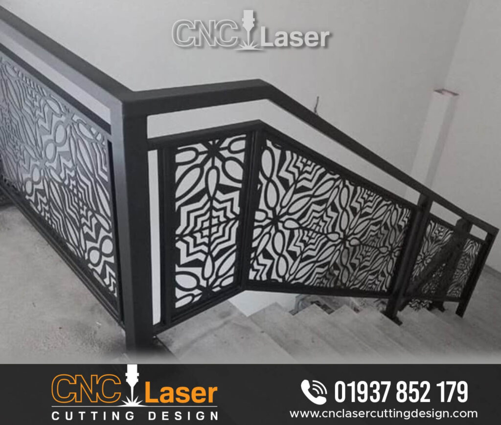 CNC Stair Railing Design
