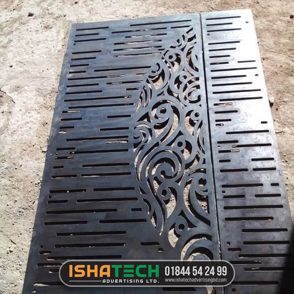 MS laser cutting