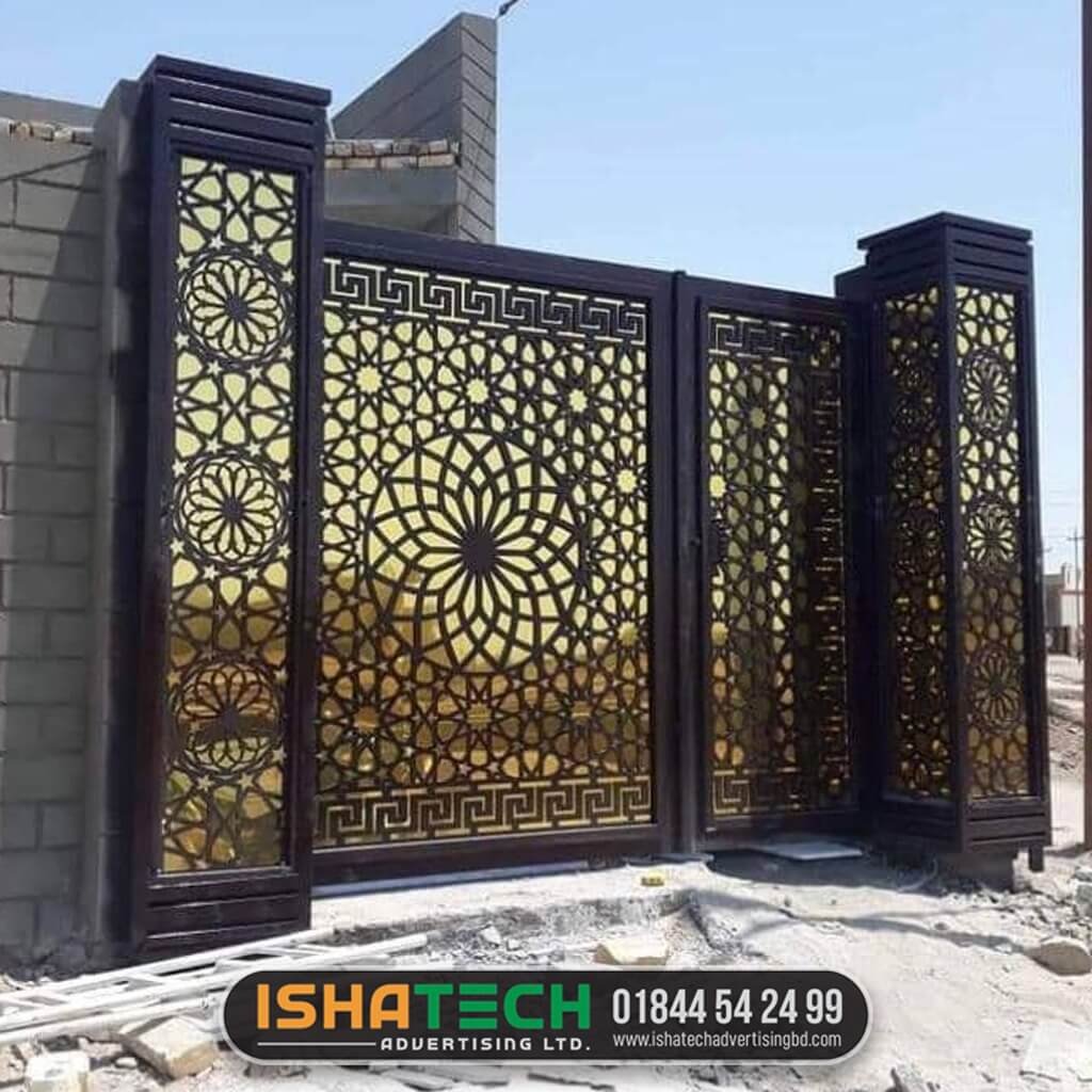 MS laser cutting