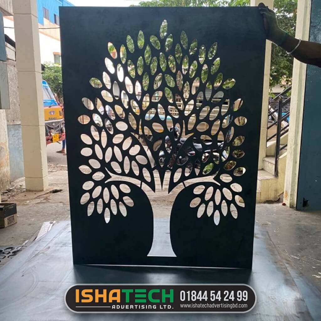 MS laser cutting