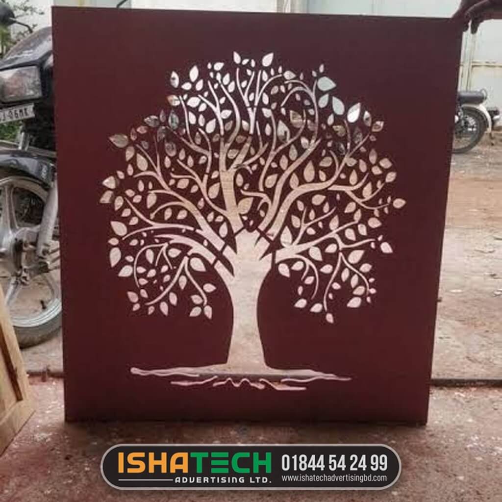 MS laser cutting