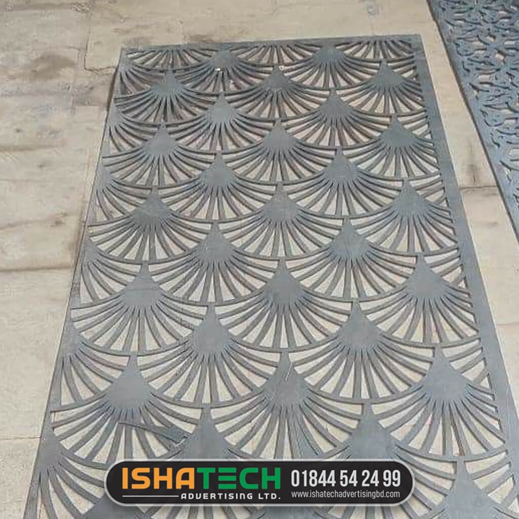 MS laser cutting