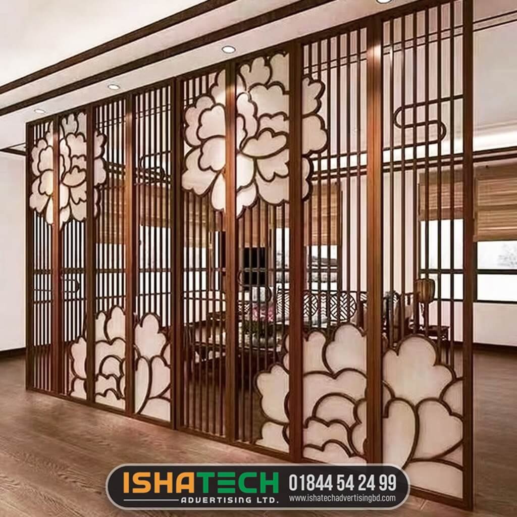 Office Partition CNC Design