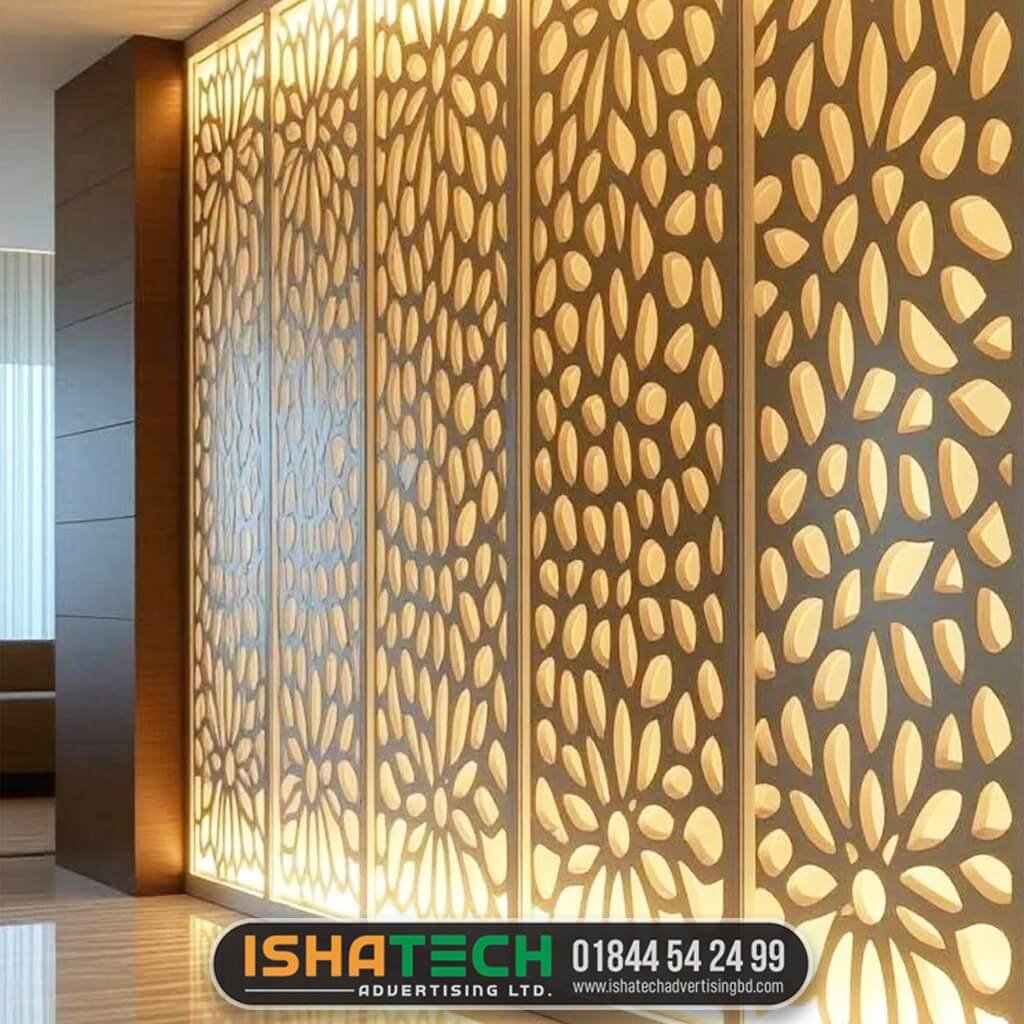 Office Partition CNC Design