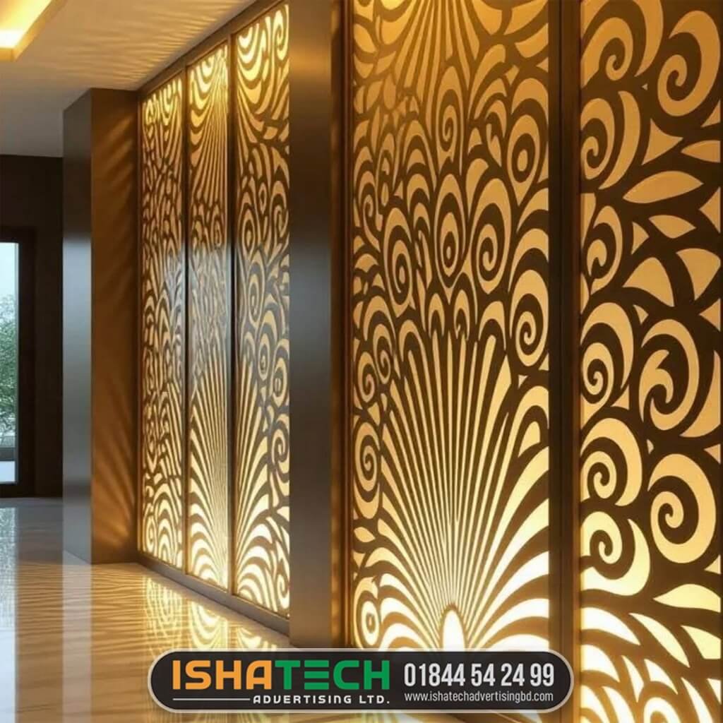 Office Partition CNC Design