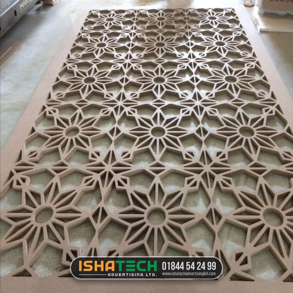 PVC Board laser cutting