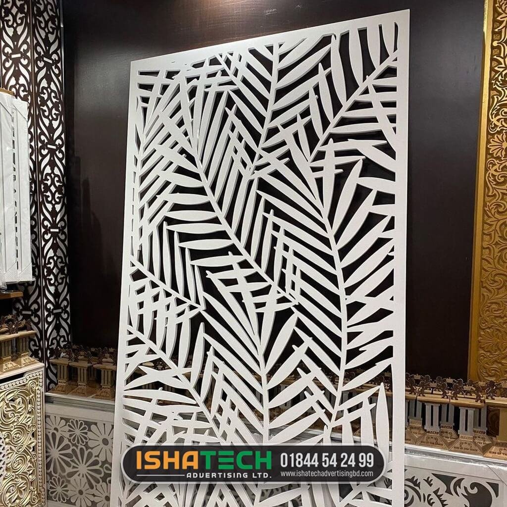 PVC Board laser cutting