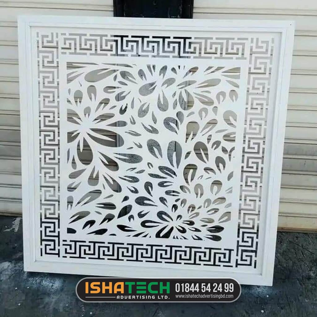PVC Board laser cutting