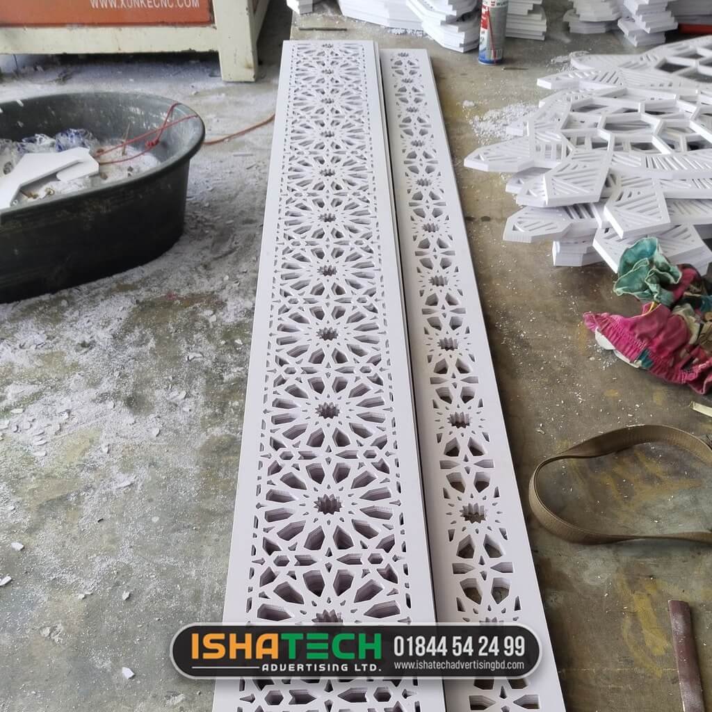 PVC Board laser cutting